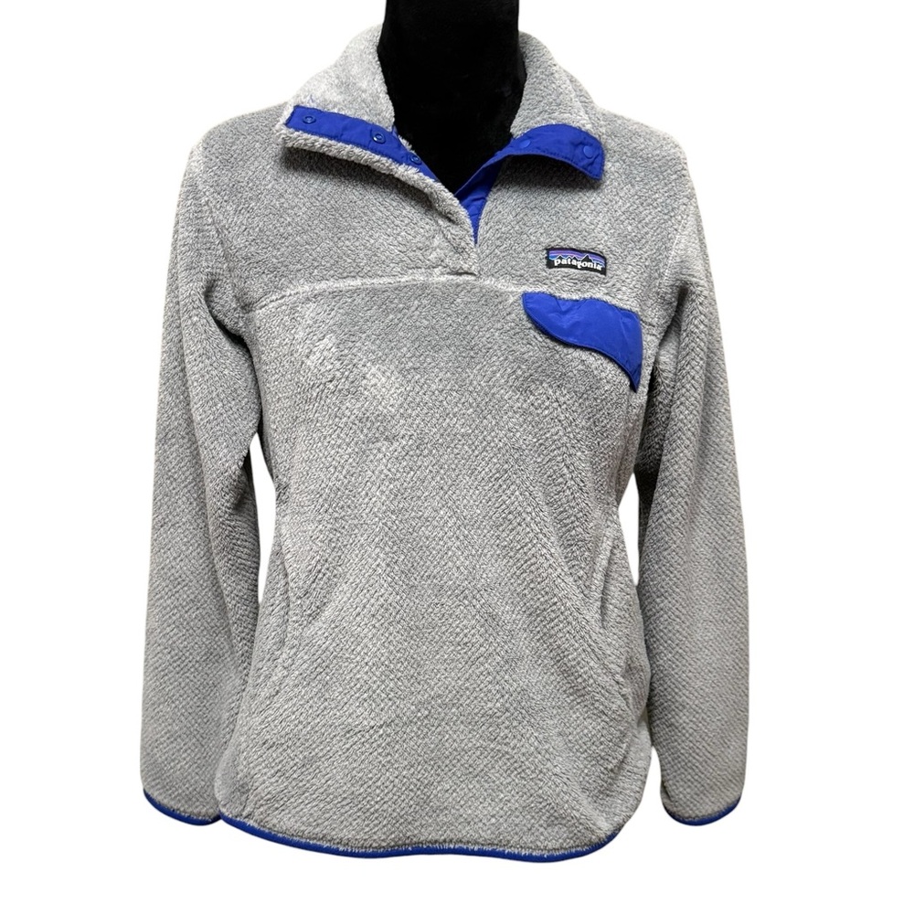 Patagonia Quarter Snap-T Re Tool Fleece Jacket Size M.